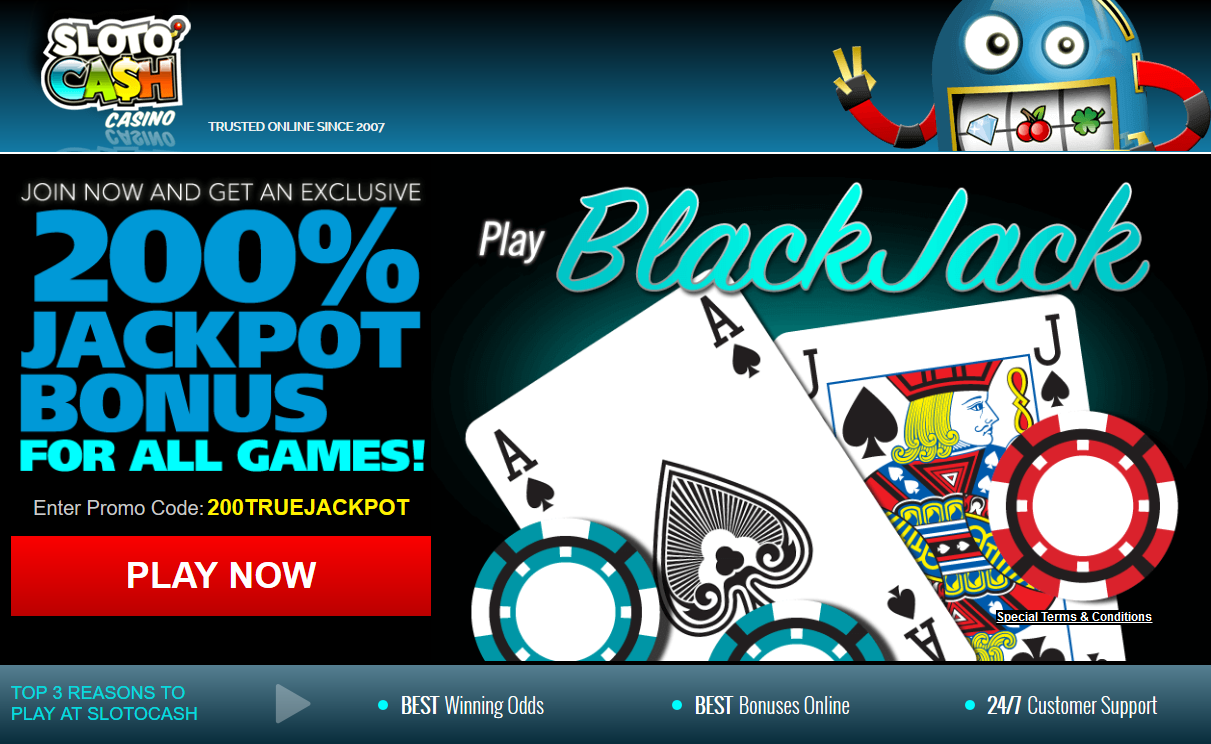 Blackjack - Sloto Cash Casino Blackjack - Sloto Cash Casino